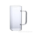 creative colored square drinking glass set